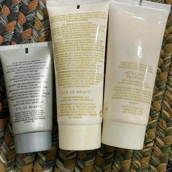 Elizabeth Taylor White Diamonds Brilliant White Diamond Lotion Lot of 3 - Picture 4 of 6